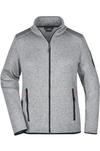 Ladies´ Knitted Fleece Jacket