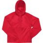 B&C Collection Reset Lined Windbreaker red