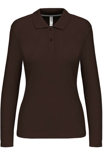 Image produit Polo manches longues femme