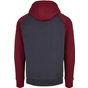 Build Your Brand Basic Basic Raglan Hoody navy/burgundy