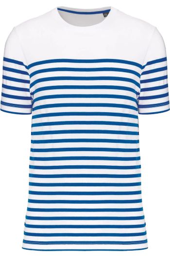 T-shirt marin col rond Bio homme