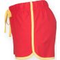 SF Clothing Women´s retro shorts red/yellow