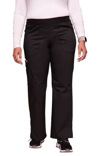Image produit Pantalon cargo à taille élastique pour femme