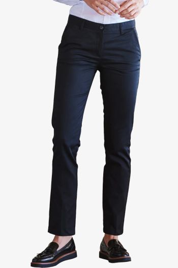 Image produit Ladies' 65/35 flat front chino