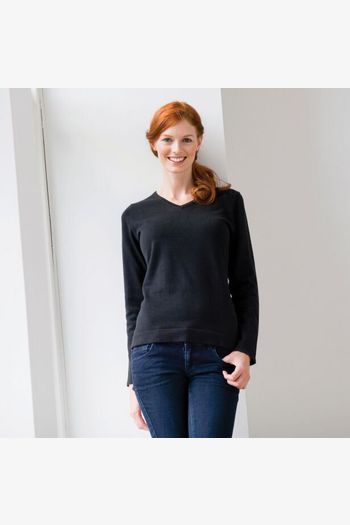 Image produit PULL FEMME COL V