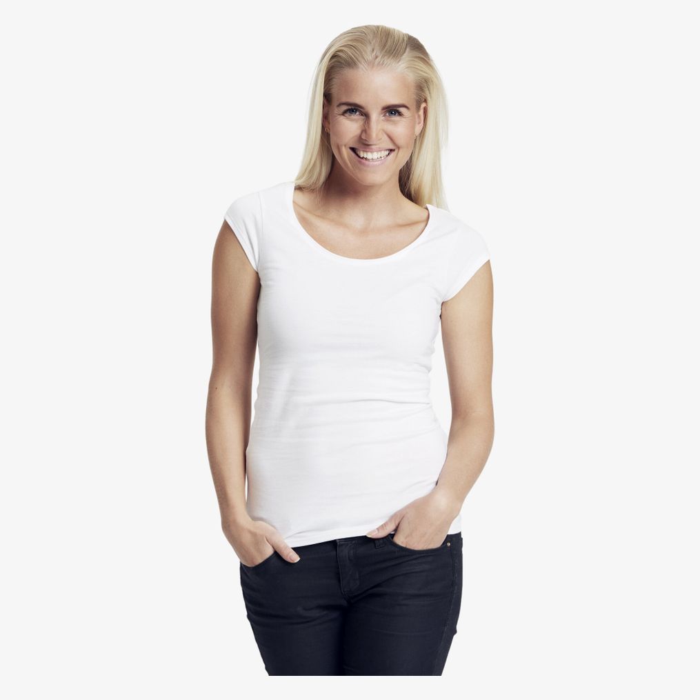 Ladies Roundneck T-Shirt Neutral