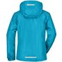 James&Nicholson Ladies´ Rain Jacket turquoise/iron_grey