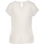 kariban Blouse crêpe manches courtes femme off_white