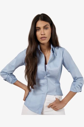 Women's Oxford Shirt Long Sleeve