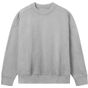 True Blanks by H&M Group Womens Oversized Sweatshirt grey_melange
