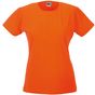 Russell Ladies' Slim T orange