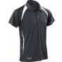 Spiro Men's Team Spirit Polo Shirt black/white