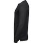 Tee Jays Mens LS Interlock T-Shirt black