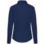 fruit of the loom Long Sleeve Poplin Shirt Lady-Fit marine