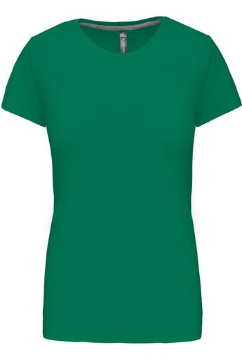 T-shirt col rond manches courtes femme