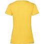 fruit of the loom Tee-shirt femme Valueweight tournesol