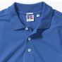 Russell Polo stretch ajusté homme azure blue