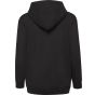 fruit of the loom Kids classic hooded sweat jacket black