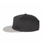 k-up Casquette snapback - 5 panneaux dark_grey/light_grey