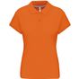 Kariban Polo manches courtes femme orange