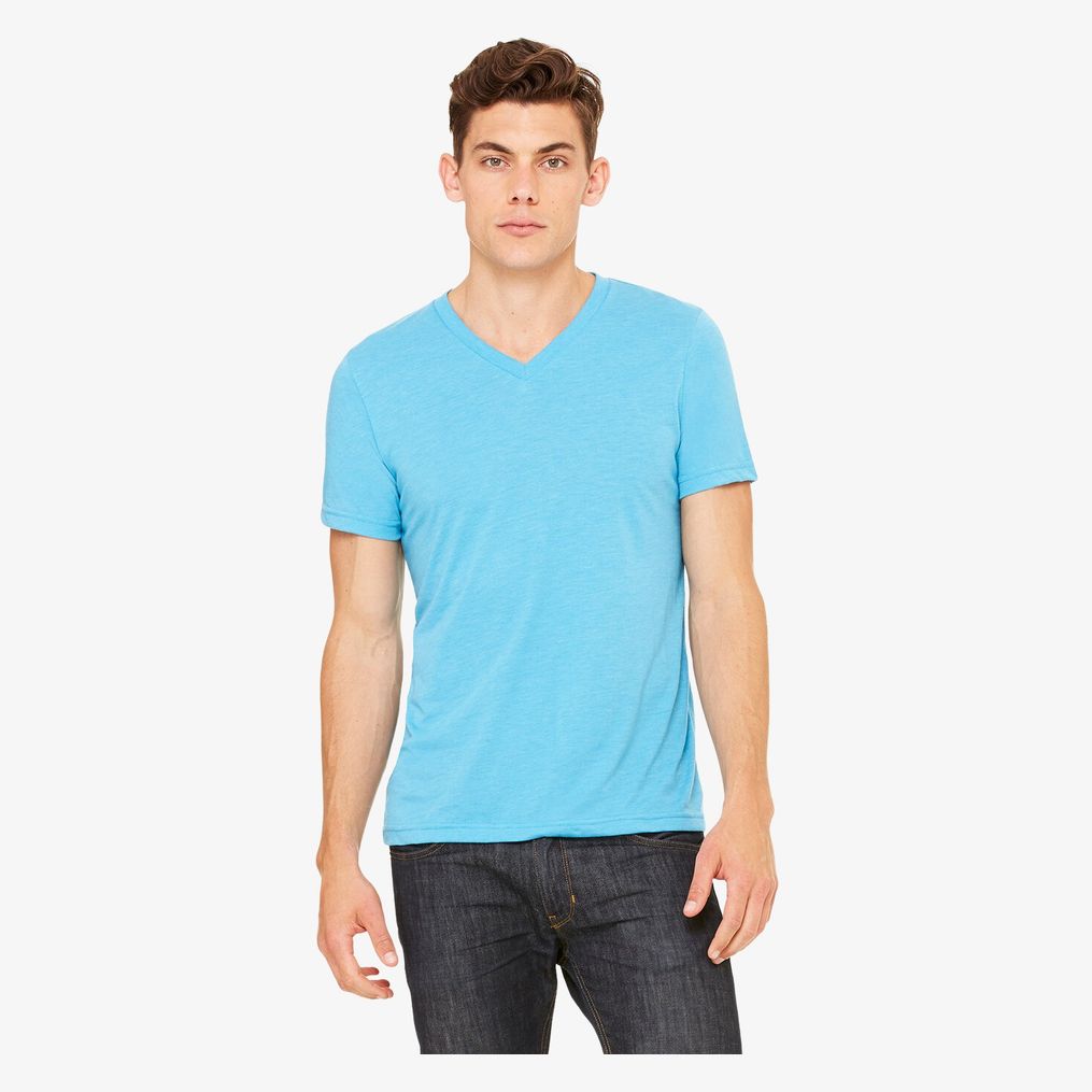 Triblend V-neck Tee Bella