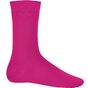 kariban Chaussettes de ville coton fuchsia