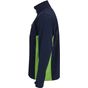 Velilla Blouson softshell bicolore navy/lime