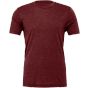 Bella Unisex triblend short sleeve tee cardinal_triblend