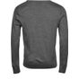 tee jays Men's v-neck grey_melange