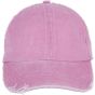 K-up Casquette vintage effet déchiré - 6 panneaux washed_dark_pink