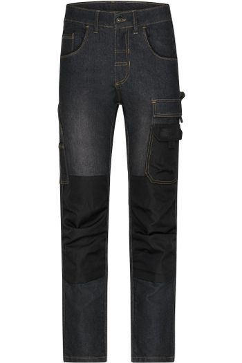 Workwear Stretch-Jeans - Black Denim