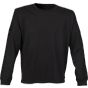 SF Clothing Unisex drop shoulder slogan top black
