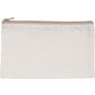 Kimood Pochette zippée recyclée ecume/hemp
