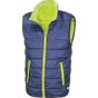 Result Junior-youth soft padded bodywarmer navy/lime