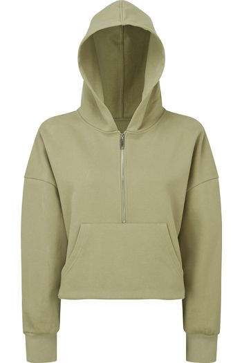 Image produit Sweat à capuche 1/2 zip pour femme Tridri®