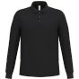 iDeal Basic Brand Polo piqué LSL homme 180 ideal_black