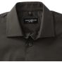 Russell Athletic Men's Short Sleeve Fitted Stretch Shirt chocolate