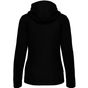 kariban sweat-shirt zippé capuche femme black