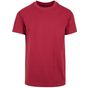 Build Your Brand T-Shirt Round Neck burgundy
