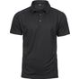 tee jays Luxury sport polo black