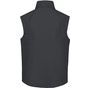 James&Nicholson Men´s Softshell Vest black