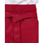 SG Accessories - Bistro Rome Medium Length Bistro Apron red