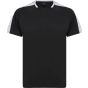 Finden+Hales Unisex team t-shirt black/white