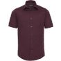 Russell Chemise stretch ajustée manches courtes homme port