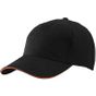 Myrtle Beach 5 Panel Sandwich Cap black/orange