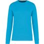 Kariban Sweat-shirt écoresponsable à col rond sea_turquoise