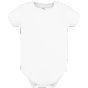 JHK Single Jersey baby body white