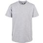 Build Your Brand Kids Organic Basic Tee heather_grey