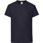 fruit of the loom Original T Kids bleu_fonce