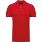 Kariban Polo piqué manches courtes homme red